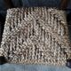 Lot de 6 chaises brutalistes paillées