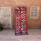 Tapis Marocain Boucherouite coloré - 93 x 245 cm