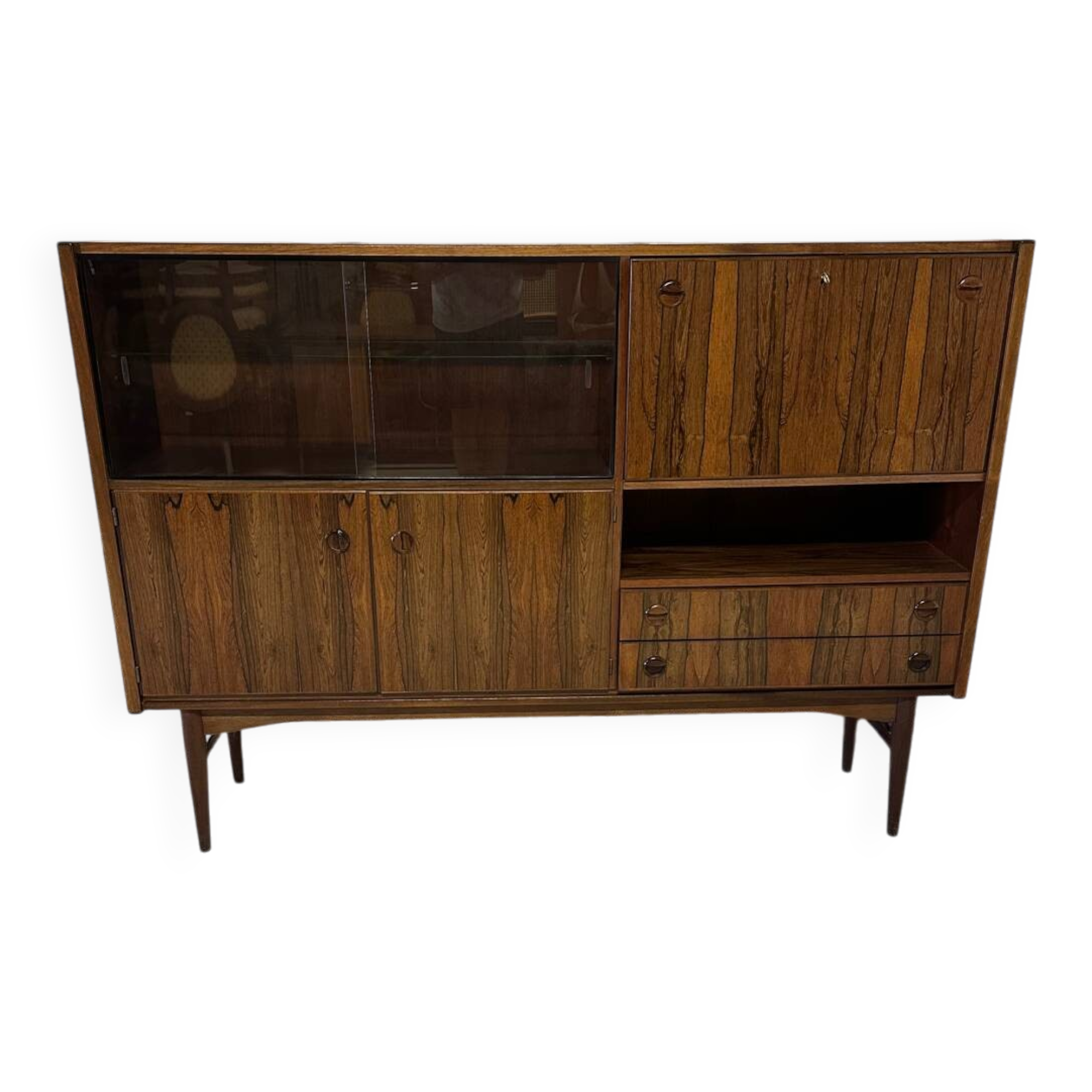 Scandinavian rosewood sideboard
