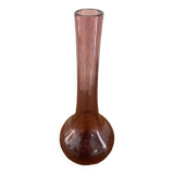 BIOT bubbled blown glass soliflore