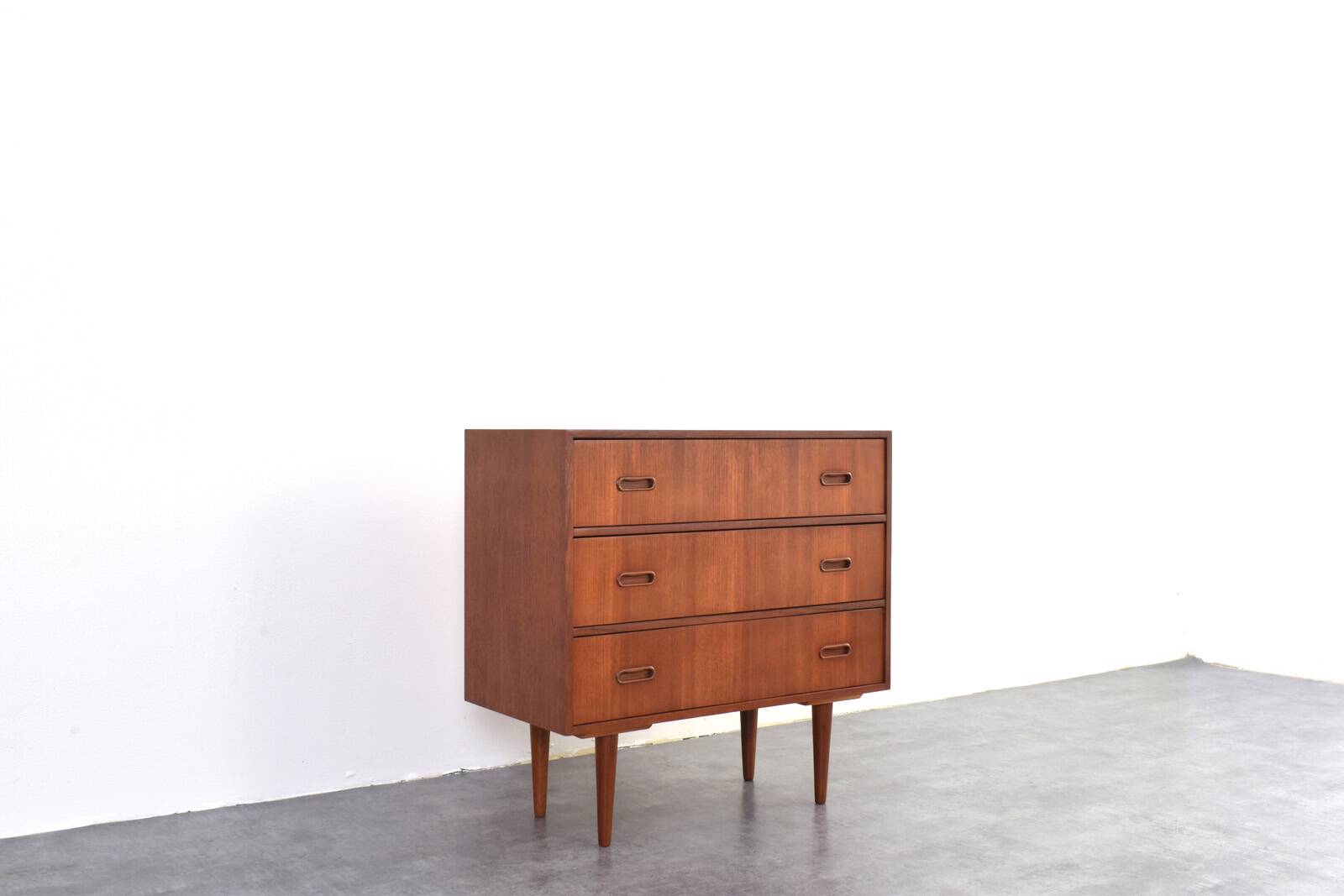 Mid-Century Danish Teak Chest of Drawers, 1960s.