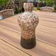Vintage Strehla 1432 RDA German Ceramic Vase from the 1970s