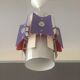 Vintage Lakro Anvia metal industrial design lamp 1960s