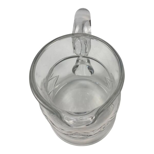 Baccarat ancien pichet broc à eau en cristal taillé biseaux