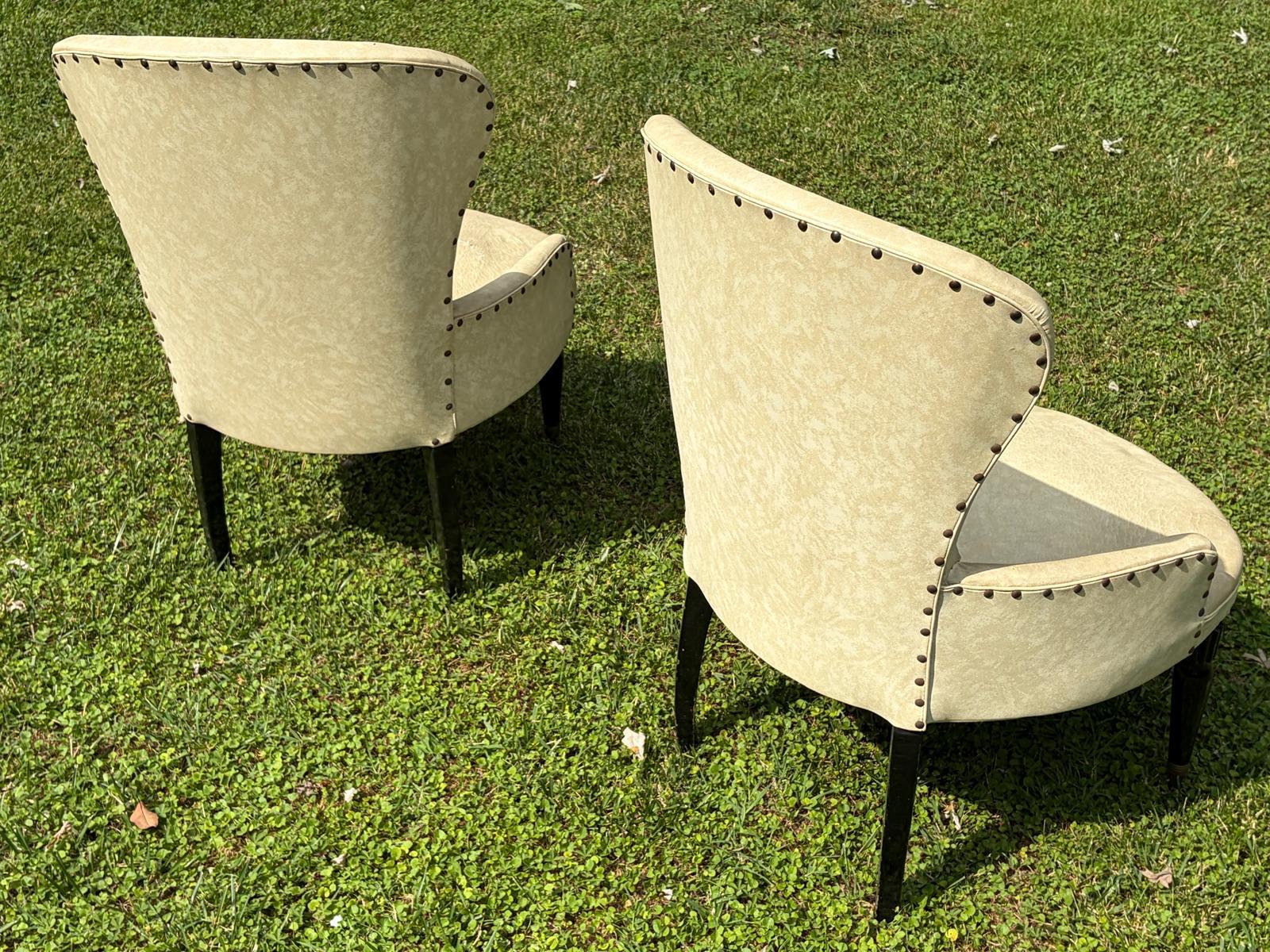 Coppia di poltroncine anni 50-70