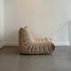 Togo Beige armchair by Michel Ducaroy for Ligne Roset
