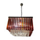 Murano Glass Prism Triedri Chandelier 1970’s