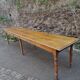 XXL antique French dining table, refectory/farm table, seating up to 14, circa 1880–1900.