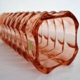 Vase en verre Rosaline, Luminarc, années 1970