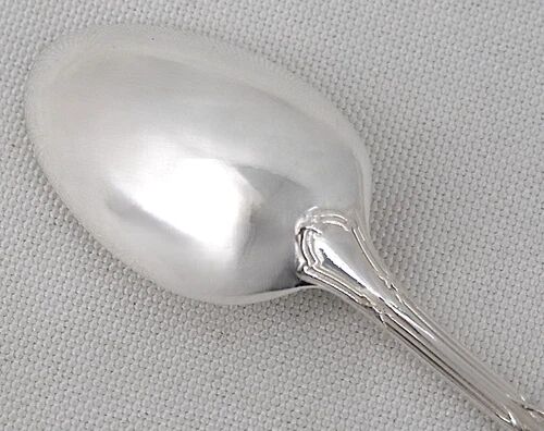 Christofle Rubans, 12 teaspoons, coffee, dessert, 14.5 cm, excellent condition.