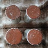 4 old stoneware mugs/mazagrans