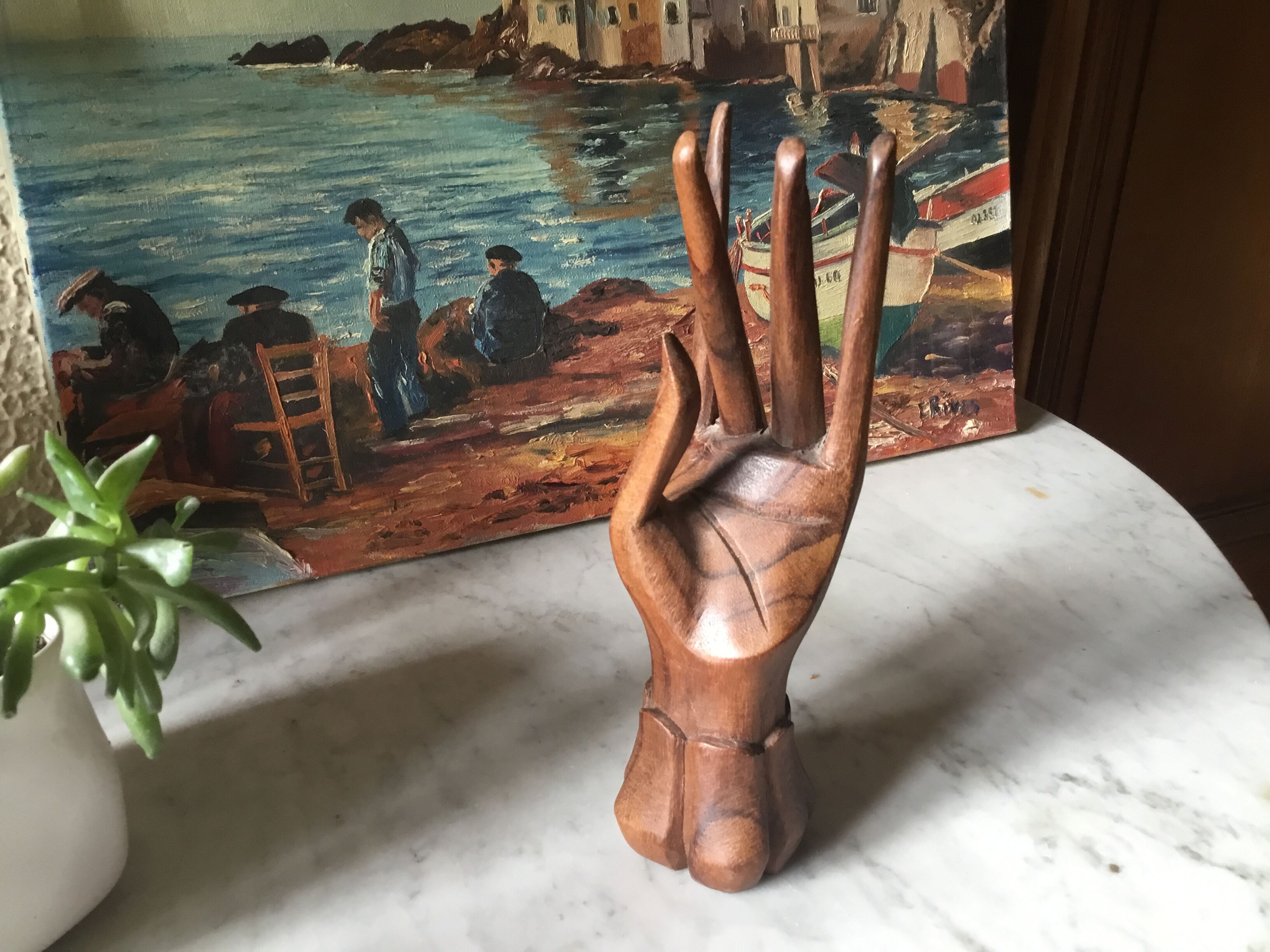 Wooden main baguiers