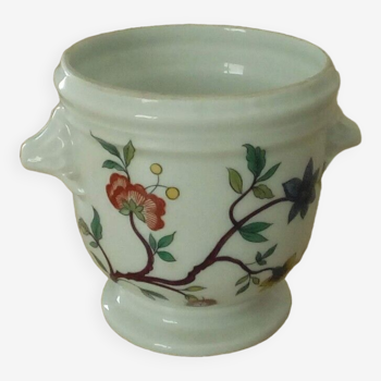 Cache pot refresher porcelain of paris decor chateau de conde