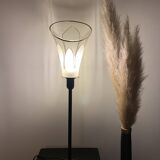 Glass lamp in the shape of an arum, art deco