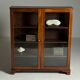 Mahogany display cabinet 19th century antique