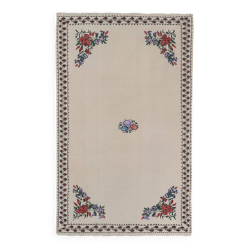 Vintage Turkish kilim handwoven 166x250 cm