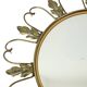 Vintage Fish Eye Convex Mirror Sunburst Witch Mirror Deknudt 46cm