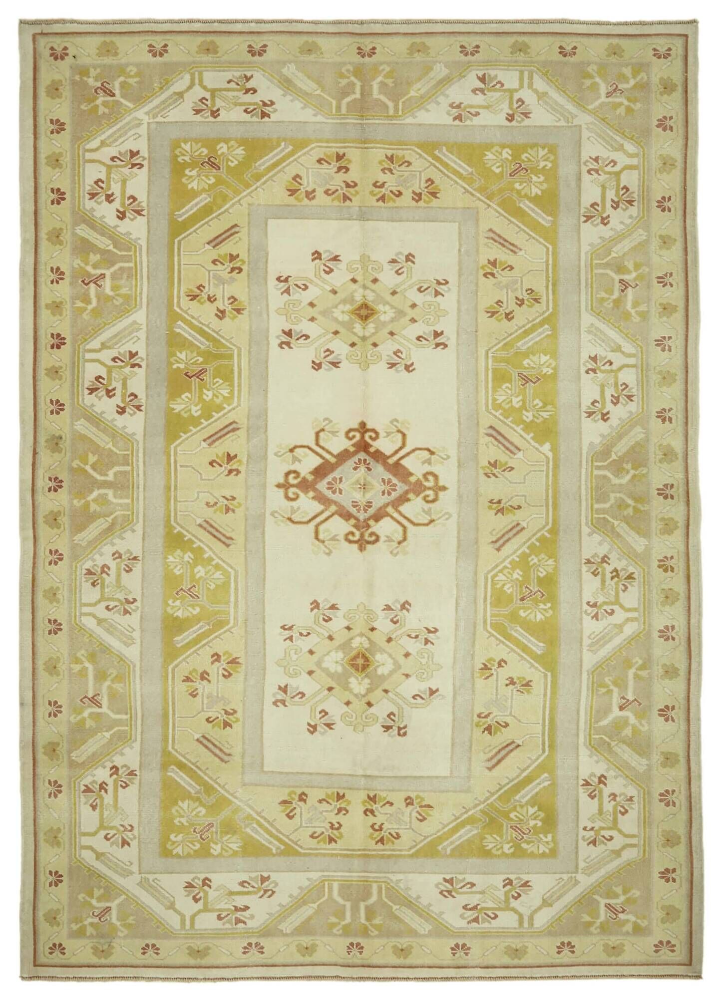 Turkish Vintage Anatolian Rug 200 cm x 279 cm