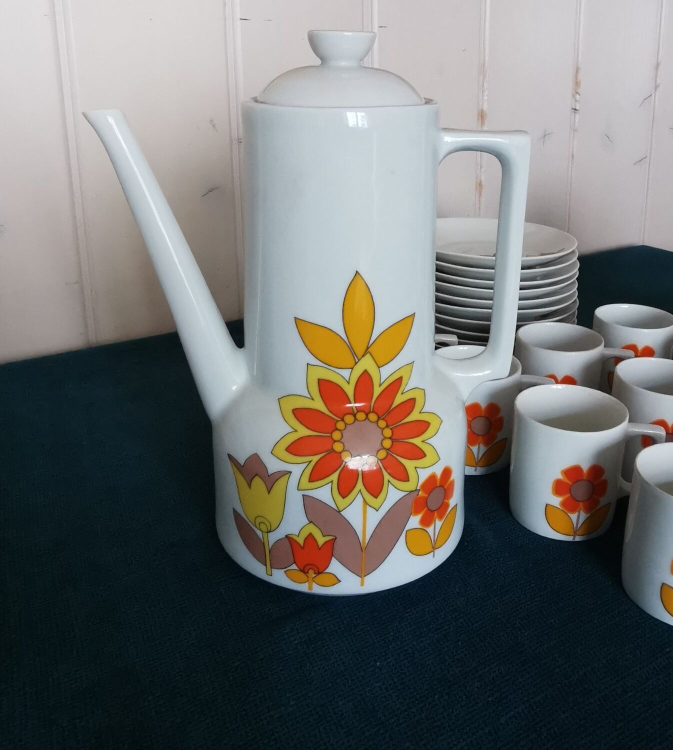 L. Lorioux coffee set 10 cups