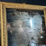 Paire De Miroirs Du Début Du XIXe En Bois Doré De Style Louis XVI