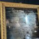 Paire De Miroirs Du Début Du XIXe En Bois Doré De Style Louis XVI