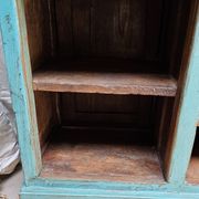 Old merchant's counter in Burmese teak.