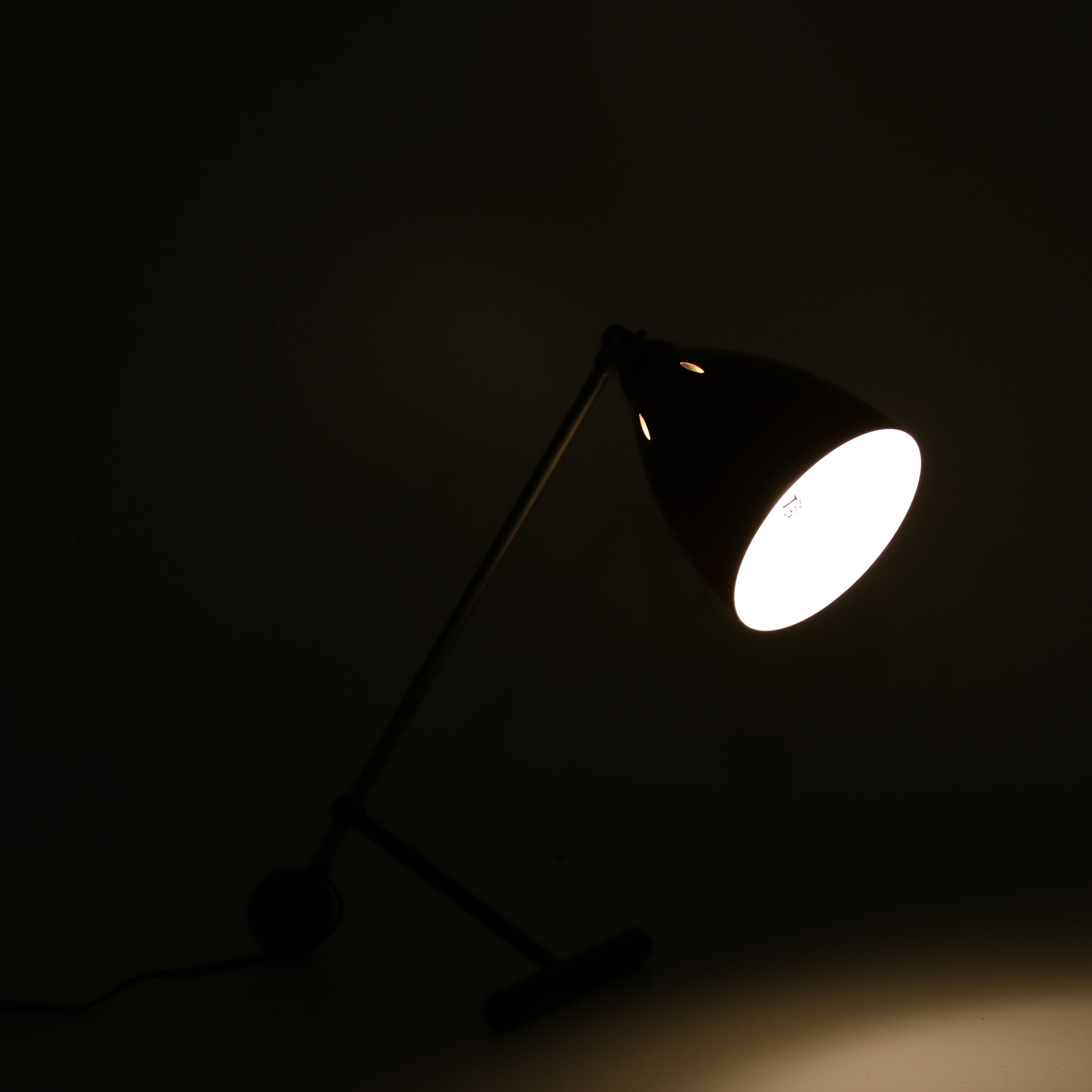 1950s adjustable dutch design desk lamp