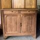 Parisian sideboard in natural wood, circa 1900