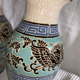 Pair of Art Deco Kéramis vases