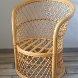 Rattan armchair