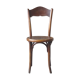 Mundus bistrot chair no.264 and a half, wooden seat 1910