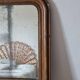 Miroir Louis Philippe  doré 65 x 52