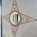 Vintage star mirror 86 x 86 cm