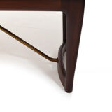 Danish teak and brass highboard by Sofus Jørgensen 1960s