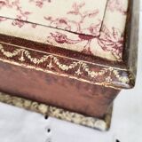 Box, wooden and leather case