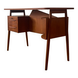 Bureau danois en teck par Tibergaard années 1960