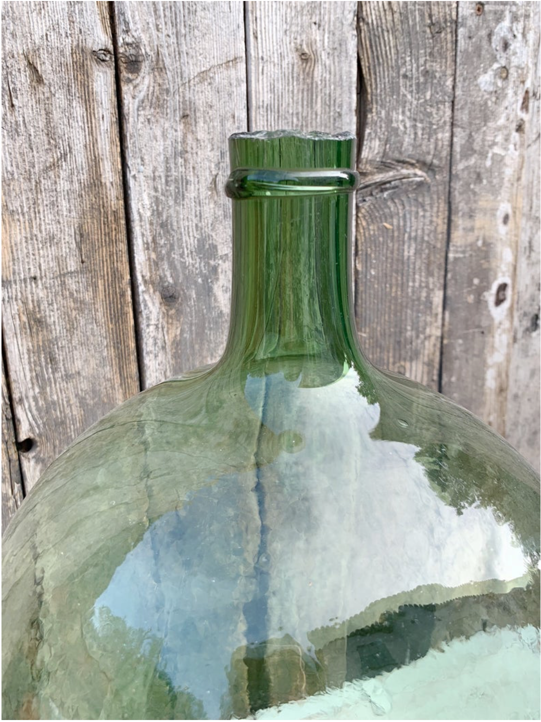 Bonbonne soufflée verte 20L