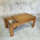 Table basse vintage en bois