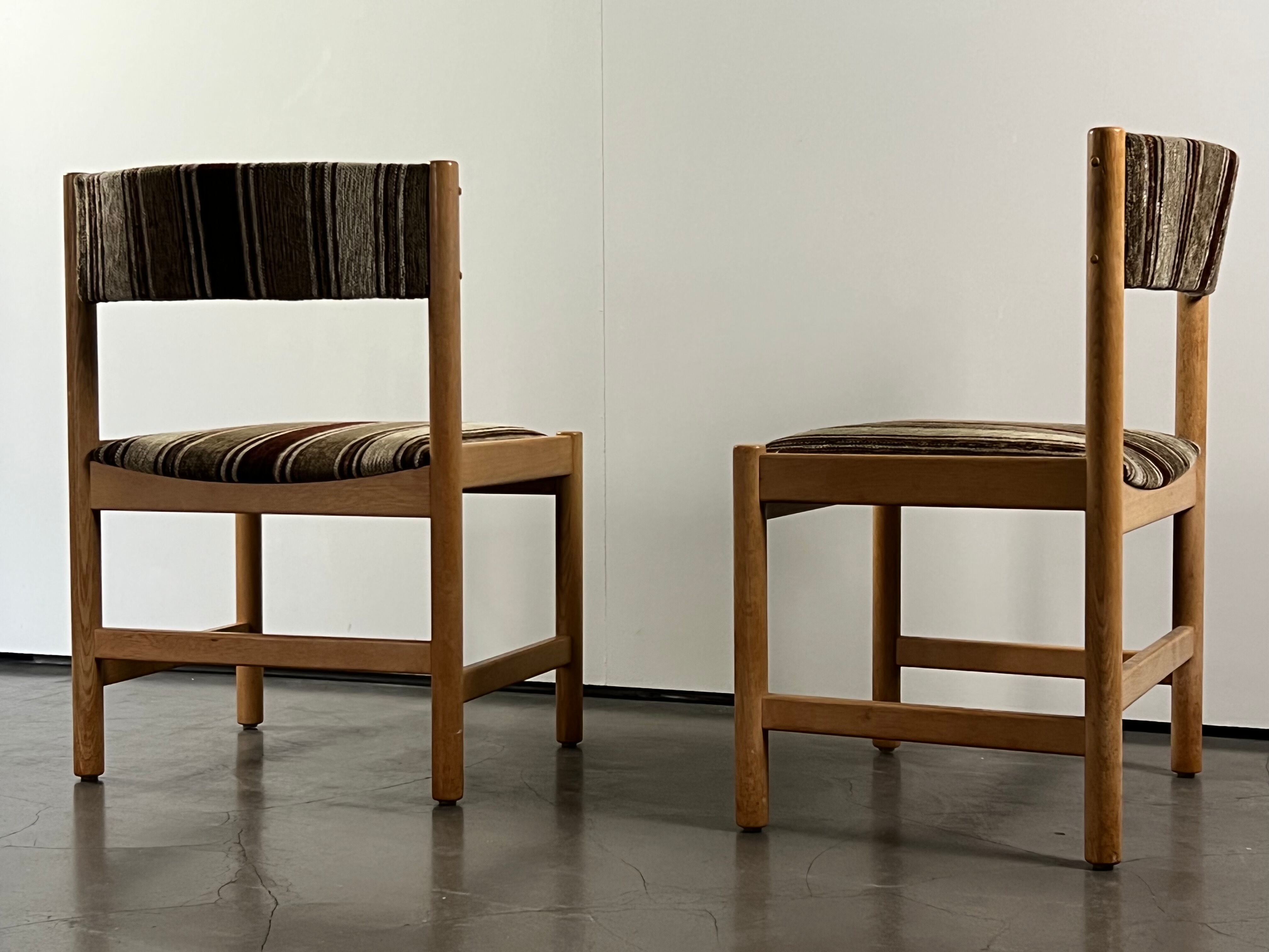 Pair of Borge Mogensen Chairs for Karl Anderson, signed