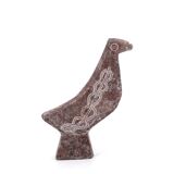 Moroccan stone bird paperweight, 1970s