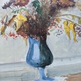 Floral painting table