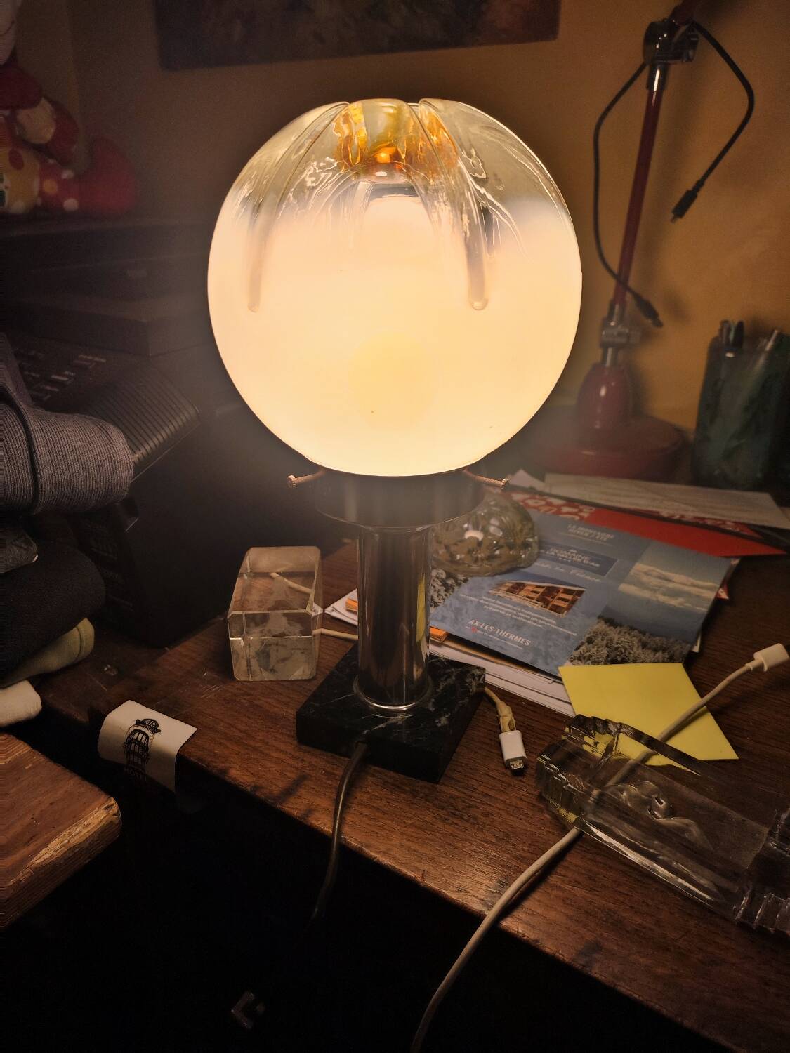 1960s Murano design table lamp