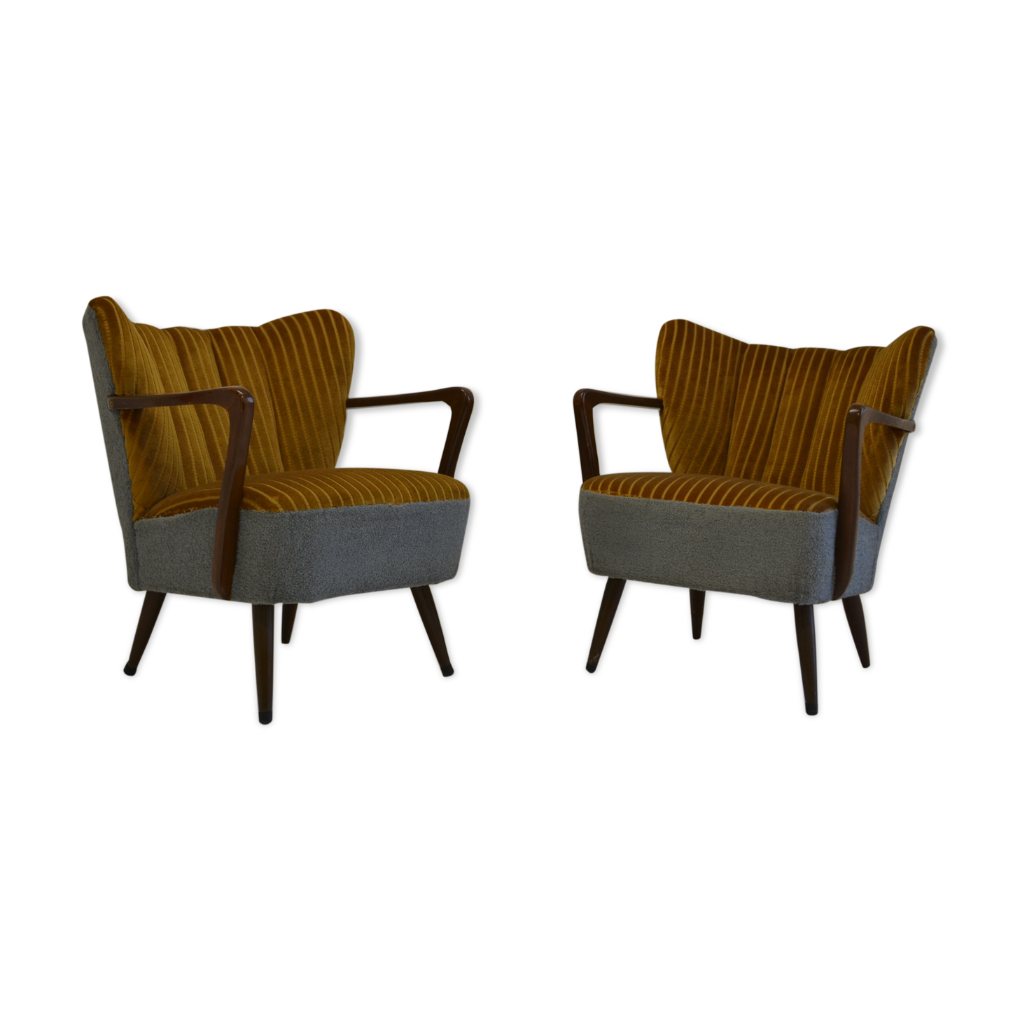 Paire de fauteuils cocktail