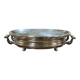 1930s silver plated hot plate