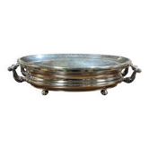 1930s silver plated hot plate