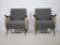 Ensemble de fauteuils français des années 1950-1960, chaises longues vintage