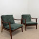 Pair of vintage Scandinavian armchairs – 1960s/70s