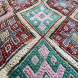 Vintage Turkish KIlim Rug , 103 x 45 cm