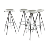 Aluminium stools, pepe cortes for amat "jamaica stool", 1946