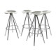 Aluminium stools, pepe cortes for amat "jamaica stool", 1946